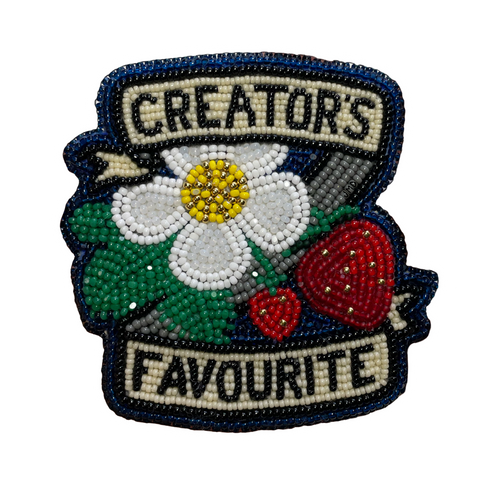 'creator's favourite' sticker