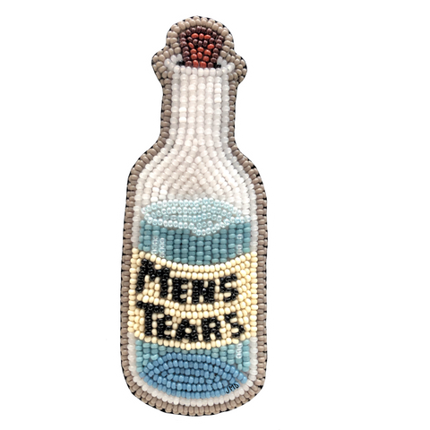 'mens tears' sticker
