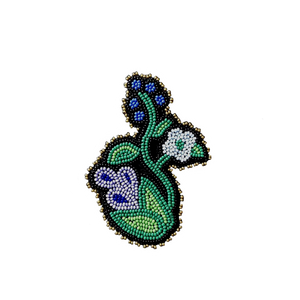 Anishinaabe floral sticker
